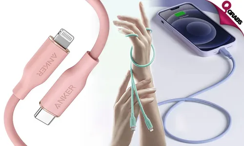 Anker PowerLine III Flow: 3ft USB-C to Lightning Connector!